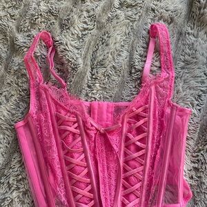 Victoria’s Secret Lace Corset Top